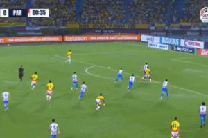 带球入场！迪亚斯38秒破门，扣过巴拉圭球员劲射得手